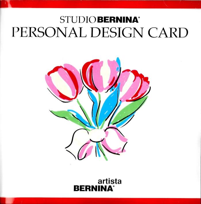 PERSONAL DESIGN CARD Embroidery Memory Card for Bernina Artista 165 170 180 700
