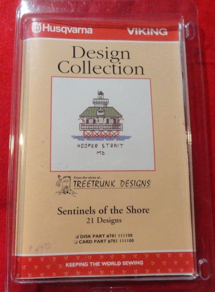 HUSQVARNA DESIGNER I  DESIGN COLLECTION SENTINELS OF THE SHORE SEE PHOTOS