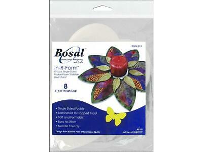 BOSAL BSL495-8  IN R FORM FOLD N STITCH WREATH HEART LEAF8PC