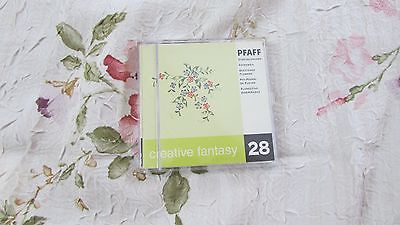 Pfaff Emb Machine Creative Fantasy SCATTERED FLOWERS #28  7570,7560,2140,2170