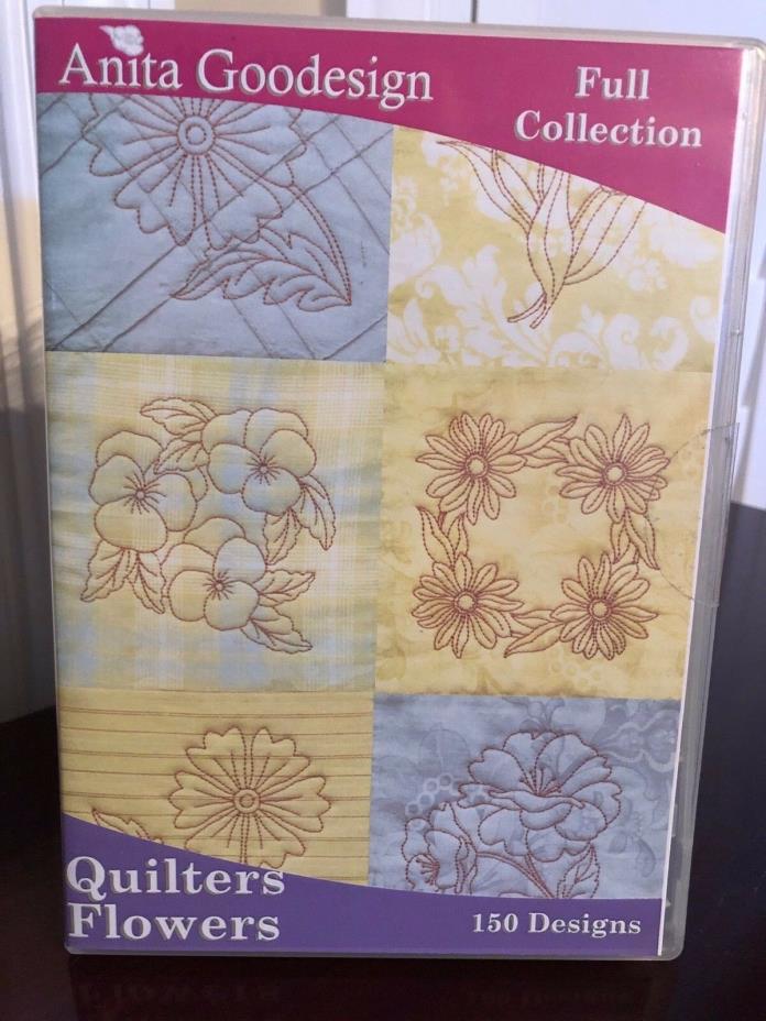 Anita Goodesign: Quilter's Flowers