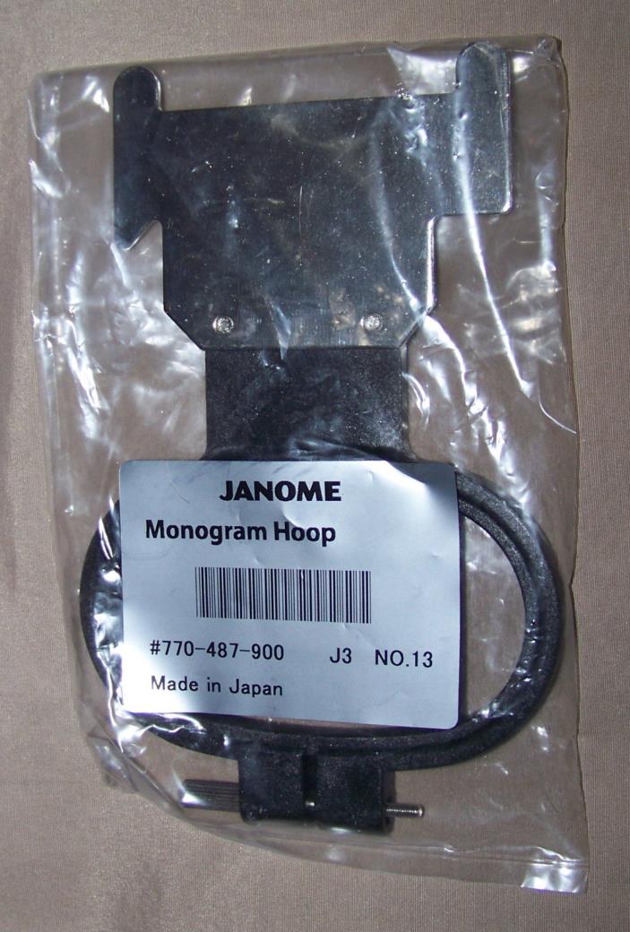 Janome Monogram Hoop Lettering Hoop J3 No. 13 # 770-487--900
