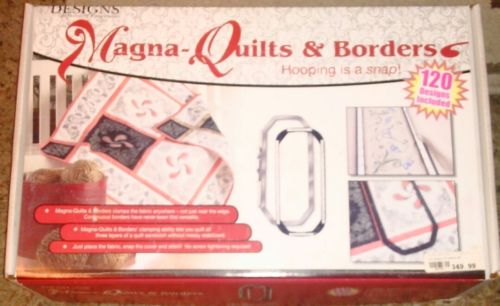 NEW Magna-Quilts & Borders Embroidery Bernina Artista 830,730, 630, 640