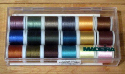 Madeira Machine Embroidery Rayon Thread 18 Spools