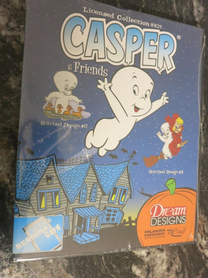 Casper #829 OESD Bernina Artista Embroidery Machine Memory Card