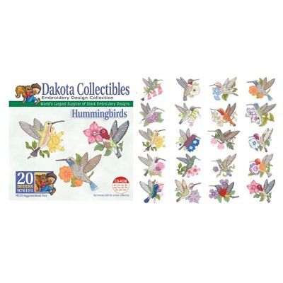 Dakota Collectibles Hummingbirds Embroidery Designs