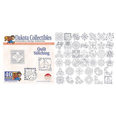 Dakota Collectibles Quilt Stitching Embroidery Designs