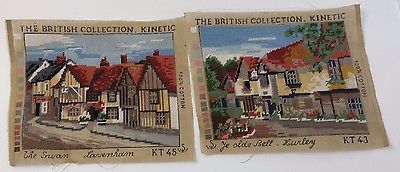 Set of 2 The British Collection Kinetic KT 43 & KT 45 Needle Point Craft