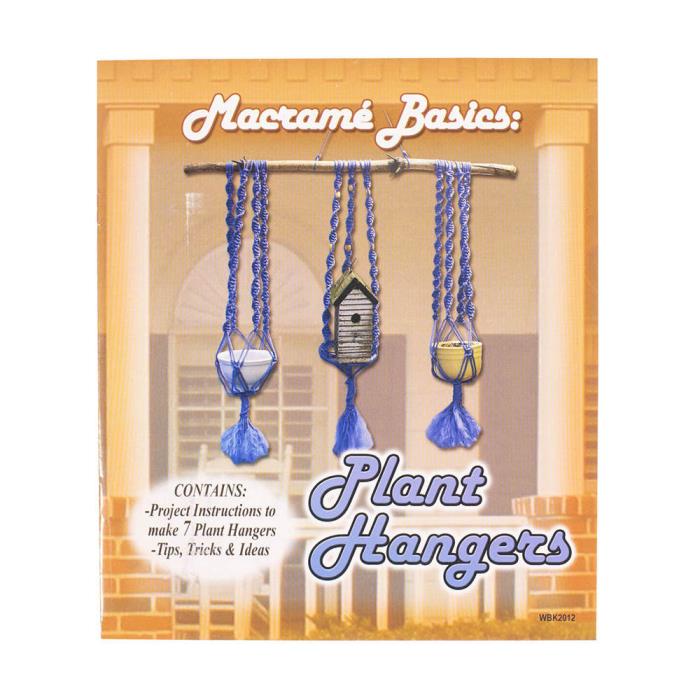 Craft County Macrame Basics: Plant Hangers Book For Beginner & Intermediate