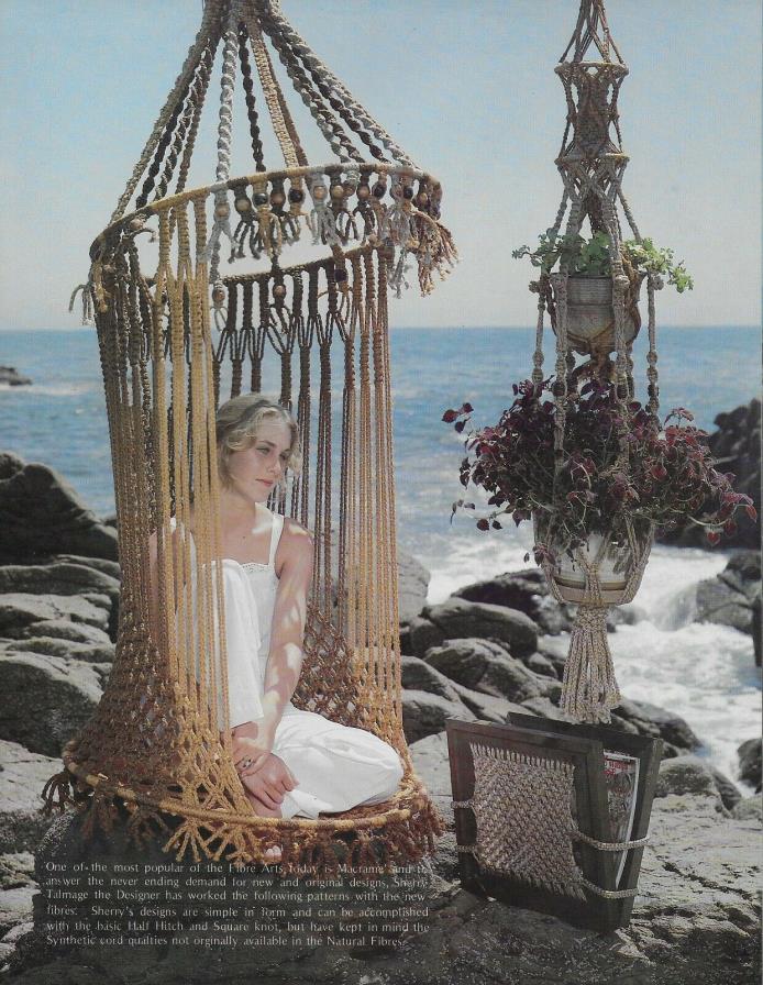 New Ideas with Macrame Pattern Book Double Plant Hanger Chair Hamper Lamp Shade