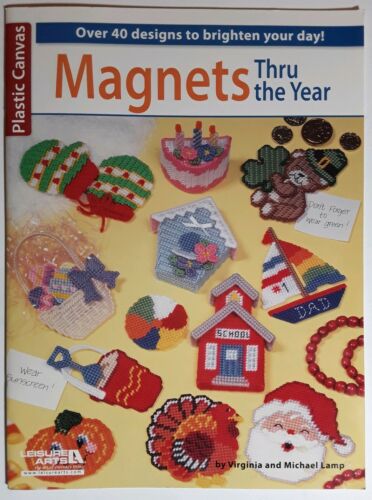 Magnets Thru The Year Over 40 Plastic Canvas Patterns Holidays Christmas