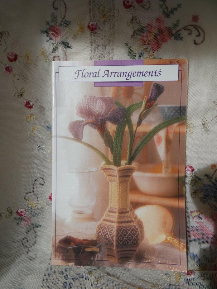 Anne's needle craft plastic canvas floral arrangements craft book