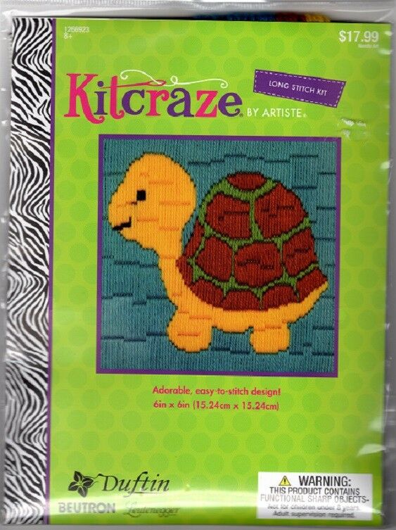 Kitcraze  Long Stitch Kit - Kitcraze - Turtle