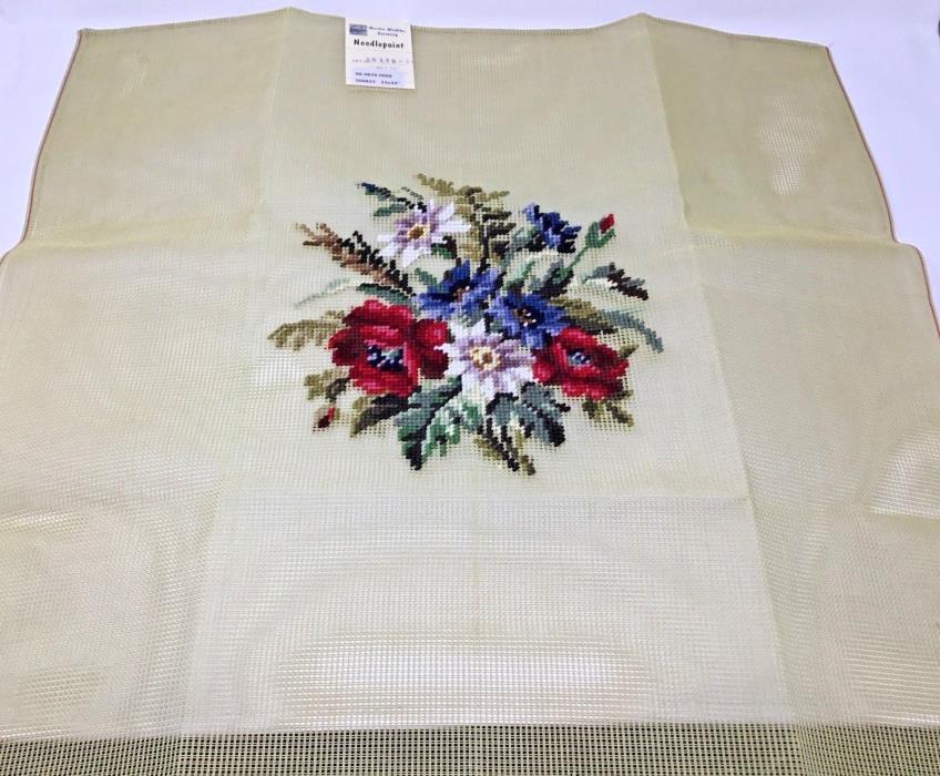 Martin Winkler~Pre-worked Needlepoint Canvas~Floral~Germany~80235.23~Petit Point