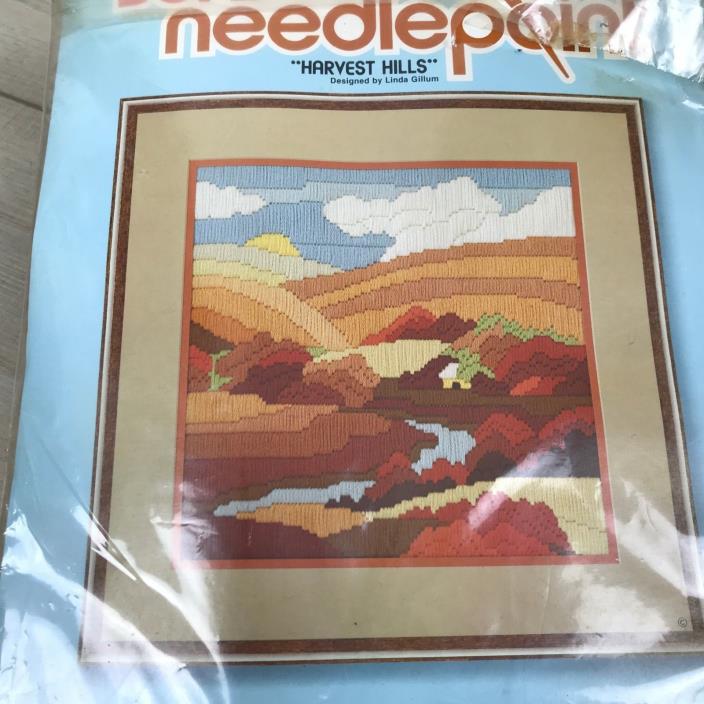 Sunset Needlepoint Longstitch 