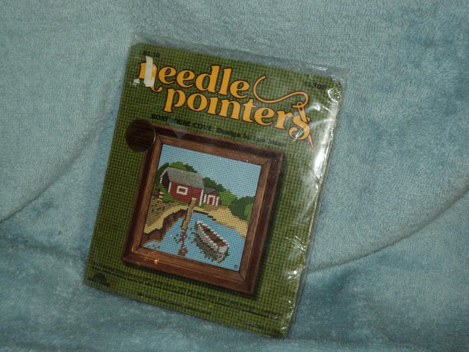 Vintage Needle Pointers - Needle Work  Kit ( Boathouse Cove )