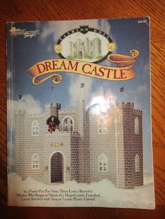 Fashion Doll Dream Castle & Furniture Plastic Canvas Pattern Book 146 Pages