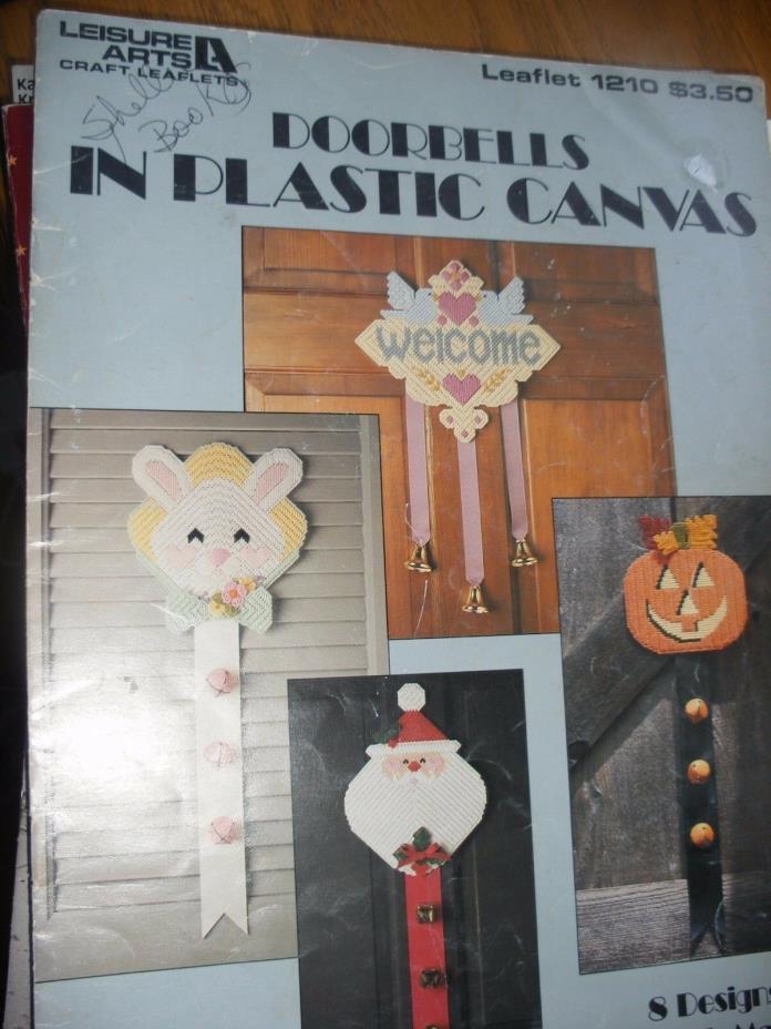 PLASTIC CANVAS PATTERN BOOK DOORBELLS IN PLASTIC CANVAS