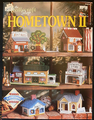 The Needlecraft Shop - Hometown II Plastic Canvas Pattern Book