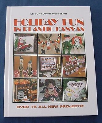 Leisure Arts Plastic Canvas Patterns HOLIDAY FUN over 75+ new projects book