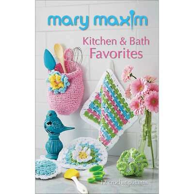Mary Maxim Books Kitchen & Bath Favorites 848787018029