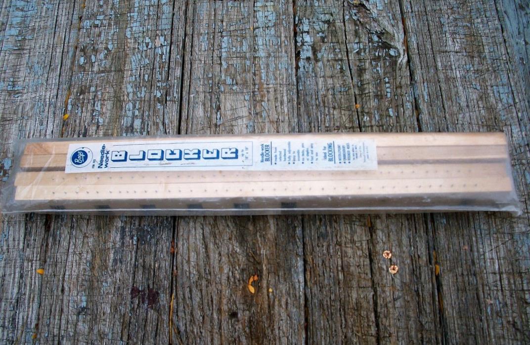 Boye Needle Work Blocker  Wooden   (Up to 18