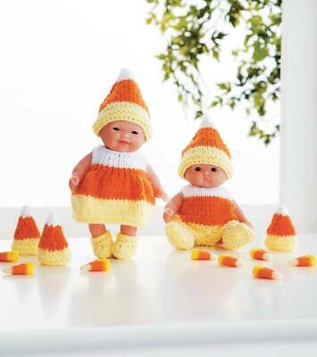 Mary Maxim Candy Corn Kids Doll Kit Yarn