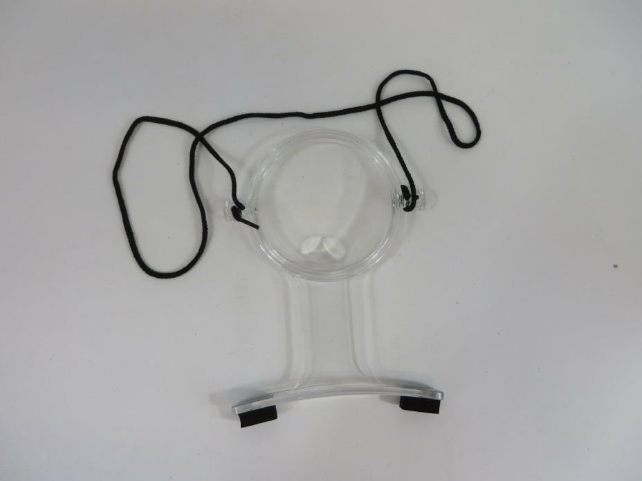 Crafters Hands Free Magnifier When Both Hands Are Needed Fine Delicate Work#9639