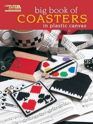 Leisure Arts Big Book Of Coasters In Plastic Canvas 028906058550