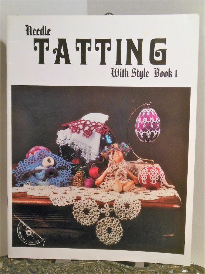 Needle Tatting With Style Patterns Book 1 US Flag Christmas Ornaments Heart MORE