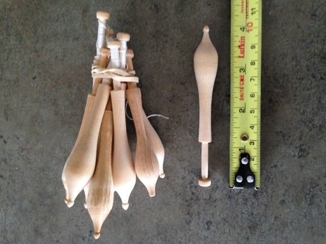 Rosaline lacemaker bobbins - Fuseaux à dentelle pour Rosaline