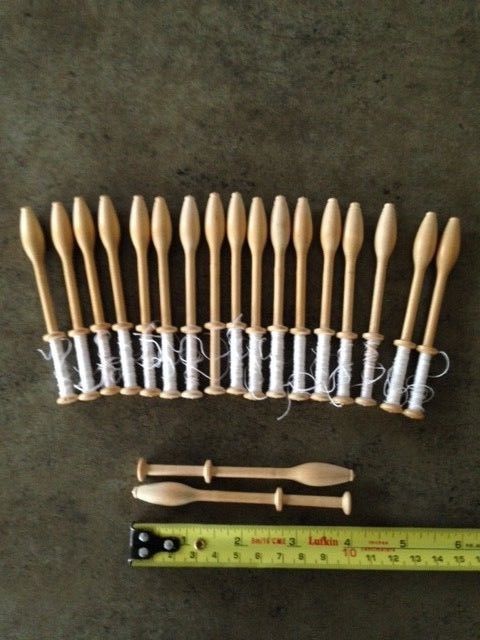 Binche Lacemaking bobbins - Fuseaux de Binche