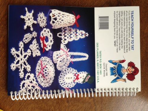 TATSY Beginner tatting kit  20 patterns in book