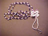 DOVE COUNTRY TATTED Lanyard Badge Holder Purple Pink Butterfly Chain Tatting