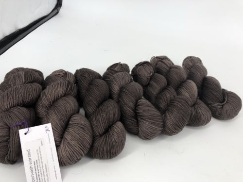 Sweet Georgia Super Wash Worsted Merino Wool Bison Brown - 1 Skein Only