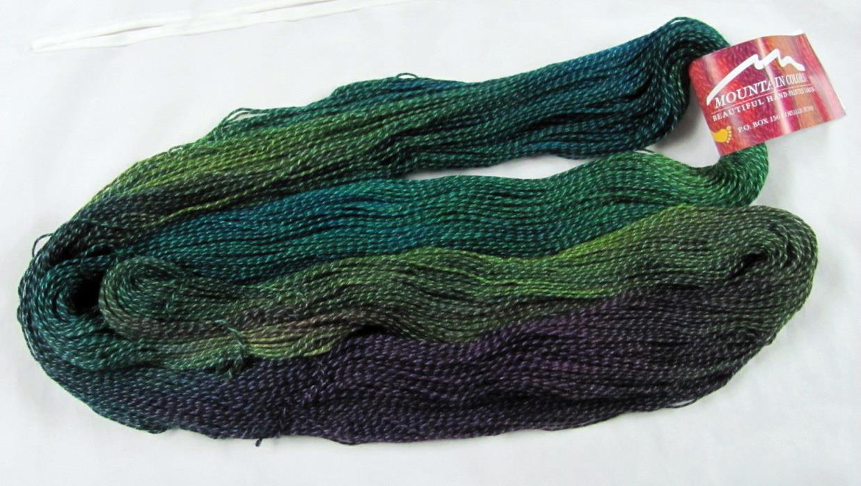 450 yds! 100g Mountain Colors TWIZZLEFOOT SW Merino & Silk Sock Yarn - Clover