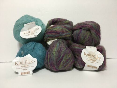 Alpaca Wool Blend Yarn Knit Picks Suri Dream Coordinating Colors