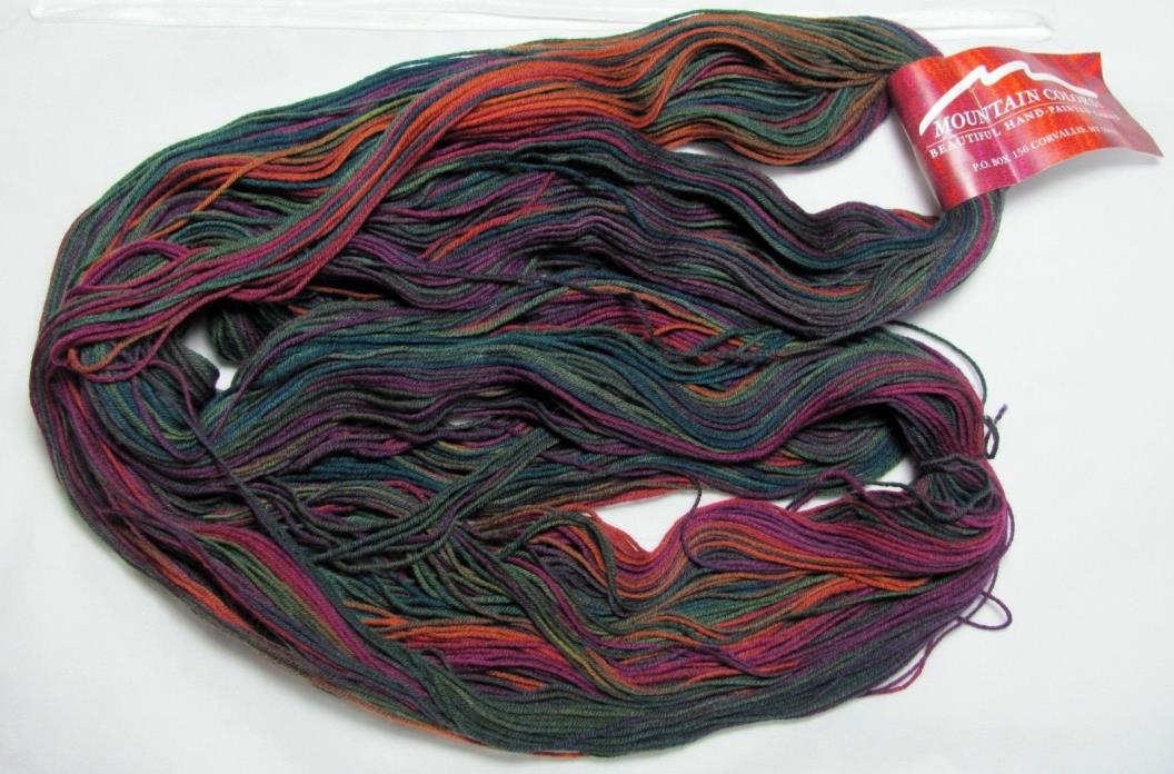 425 yds! 100g Mountain Colors CRAZYFOOT SW Merino Wool Sock Yarn - Hummingbird