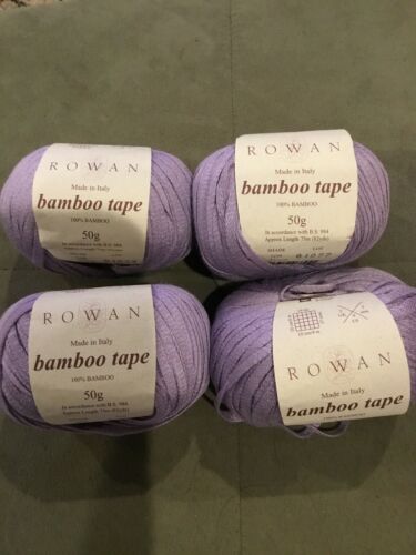 Rowan Bamboo Tape Yarn 4 Balls