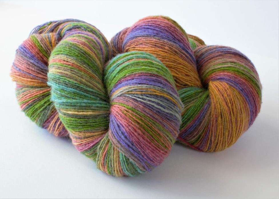Dundaga 6/1NM 100%  Wool  240 g  Gradient Pastel Rainbow  Kauni Fingering