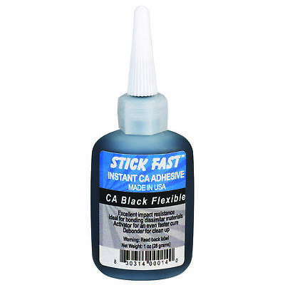 Stick Fast CA Black Flex Glue 1oz
