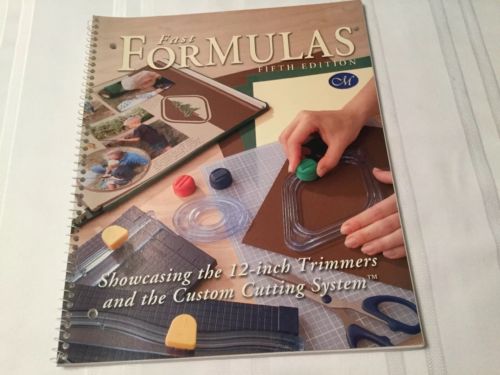 Creative Memories Fast Formulas Fifth Edition Showcasing Custom Cutting System