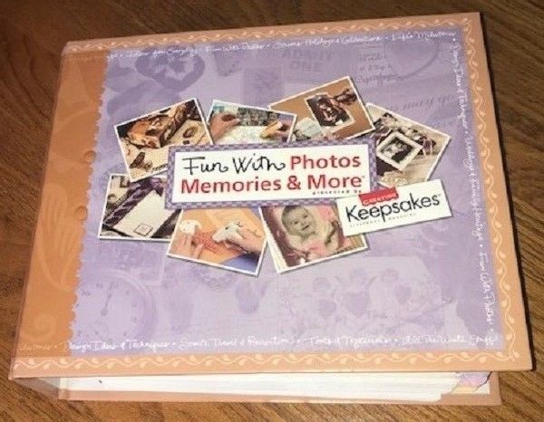 Creating Keepsakes Fun with Photos Memories & More Binder Idea Book Scrapbook