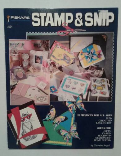 Stamp and Snip by Fiskars ~ Gifts Cards Holidays Stationery Home Decor