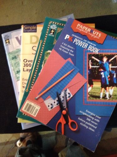 Scrapbooking Booklets Crafting Lot Of Four Very Good Condition