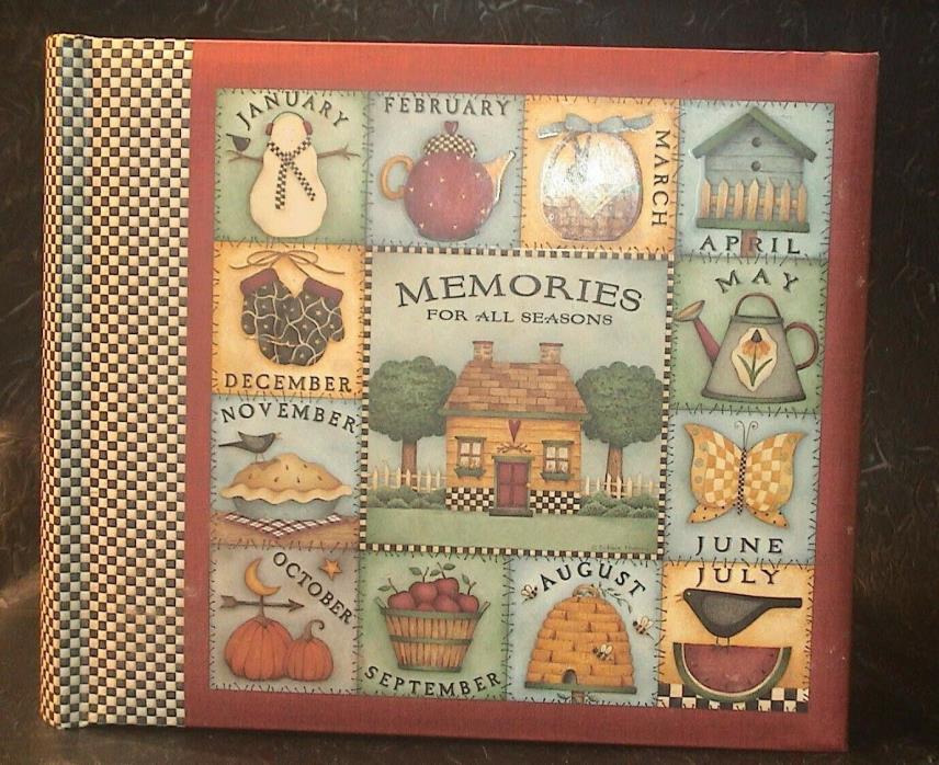 DEBBIE MUMM MEMORIES FOR ALL SEASONS SCRAPBOOK ALBUM UNUSED 2003