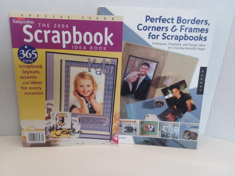 Scrapbooking books, lot of 2, scrapbooking ideas