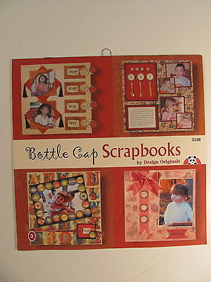 BOTTLE CAP SCRAPBOOKS PATTERN LEAFLET