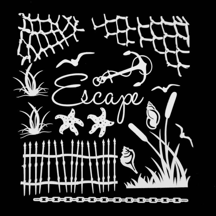 49 and Market ESCAPE 6x6 Archival Board Laser Cut Shapes #AB-86691