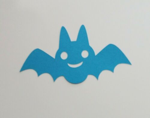 100 Blue Baby Bats, Gender Reveal, Cardstock Cut Outs, Die Cuts, Party Supplies